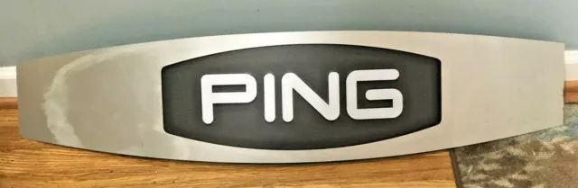 Rare Vintage Original PING Golf Sign Pro Shop Display Piece LOCAL PICK UP ONLY