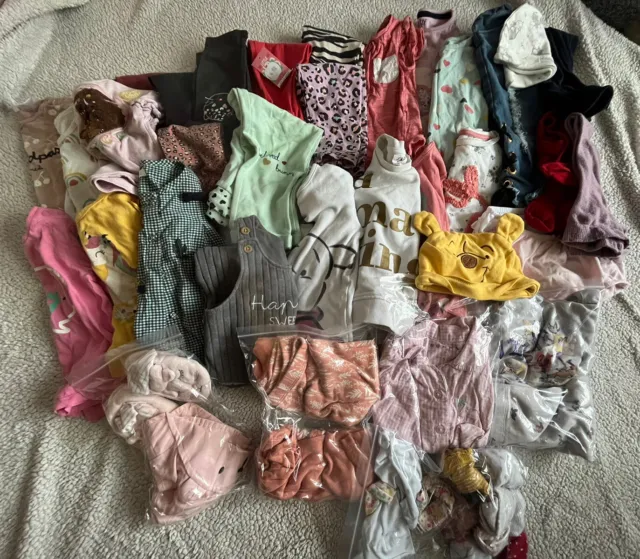 Baby Girls Clothes Bundle 12-18Months 50pieces *only £3 postage!*