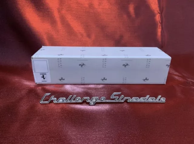 NOS NIB NLA Genuine Ferrari 360 Challenge Stradale Rear Grille Emblem