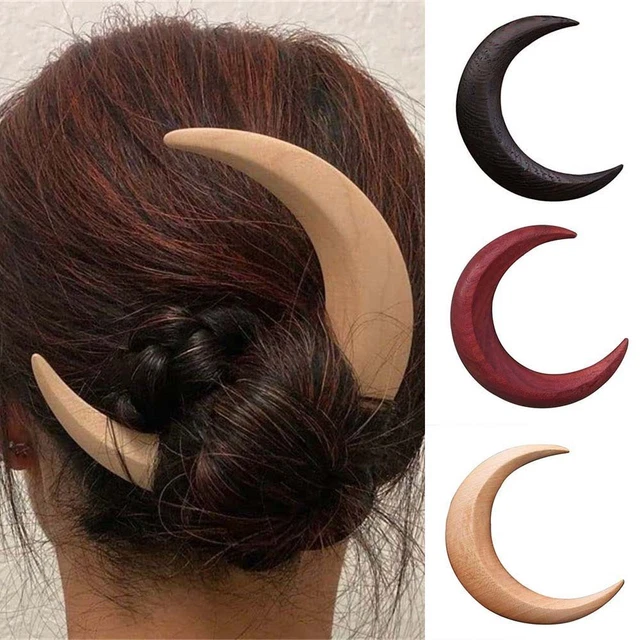 Joyería para el cabello exquisitas herramientas de peinado peine para el cabello palos para el cabello horquilla para el cabello de la luna