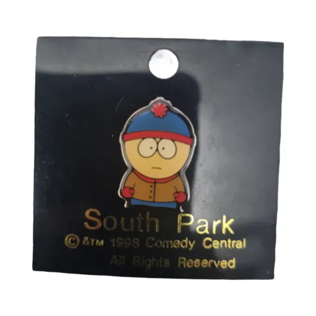 Stan Marsh Metal Pin South Park 1998 Comedy Central