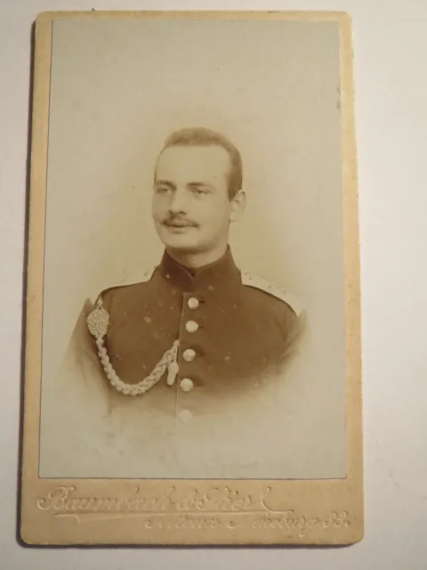 Altona - Soldat in Uniform - Regiment Nr. 76 - Portrait / CDV