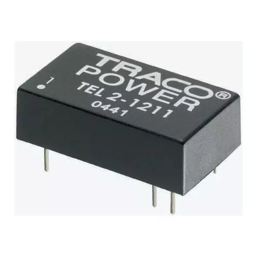 1 x TRACOPOWER, Vout 12V dc Isolated DC-DC Converter TEL 2-4812, Vin 36-72V dc