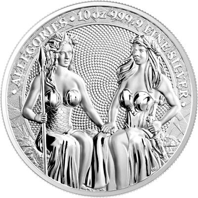 Médaille 50 Mark argent 10 Onces Germania / Autriche 2021