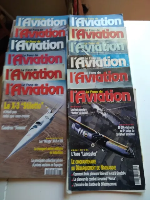 le fana de l'aviation/année 1994 complete/DU N° 290 AU N° 301/a saisir !!!