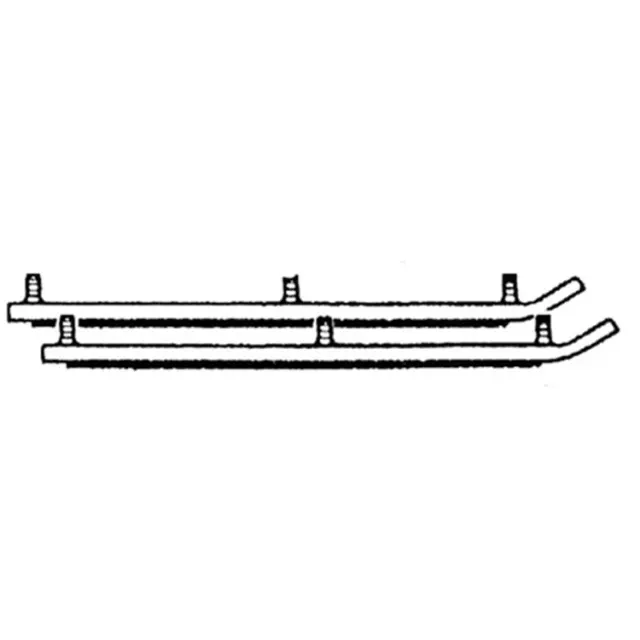 Fits 2005 Ski-Doo GSX 380 Fan Hard Surfaced Wear Runner SNO-STUFF 2673741