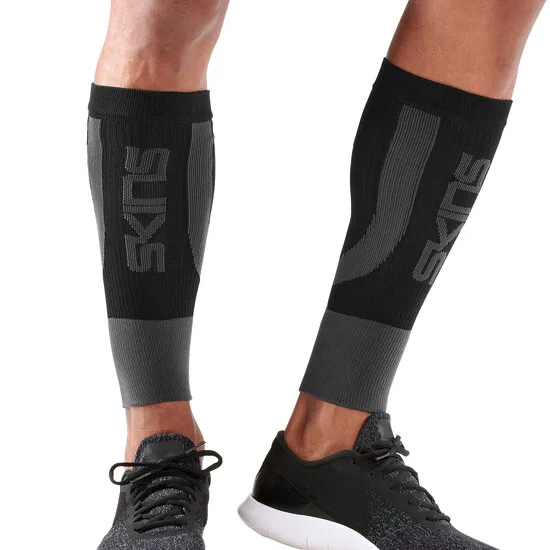 Skins Calf Compression Sleeves Guards Socks Muscle Support Injury Recovery 3