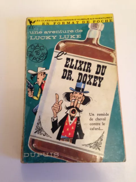 Morris: Lucky Luke. L'elixir Du Dr Doxley Gag De Poche N°16. Dupuis.