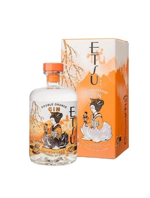 Asahikawa Distillery - Japanese Gin Etsu Double Orange Gin 0,70 lt. + Box
