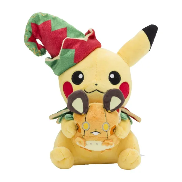 Pokemon Center Original 2022 Christmas Toy Factory Plüschpuppe Pikachu