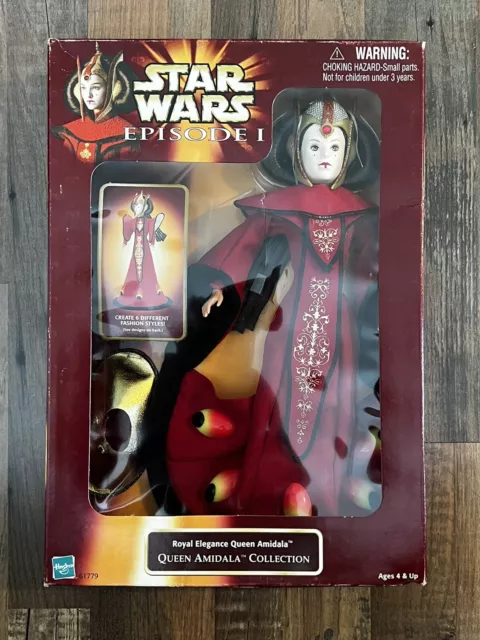 Star Wars Episode 1 Royal Elegance Queen Amidala 12' Doll NIB Never Opened Star Wars Episode 1 Royal Elegance Queen Amidala 12' Doll NIB Never Opened