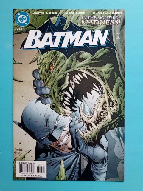 Batman #610 Jim Lee Cover • NM • Hush pt.3 • 1st Print • DC