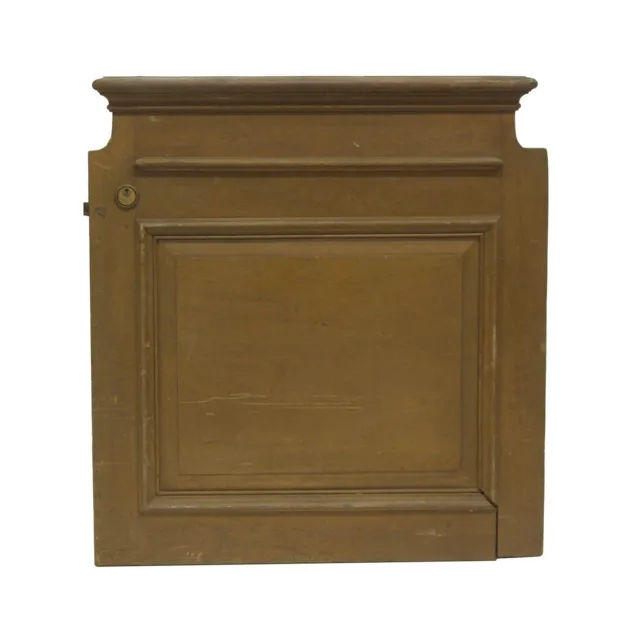 Antique Raised Panel Solid Mahogany Dutch Door 36 x 32