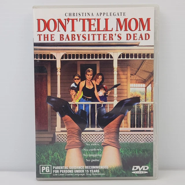 DON'T TELL MOM the Babysitter's Dead DVD Movie 1991 Christina Applegate