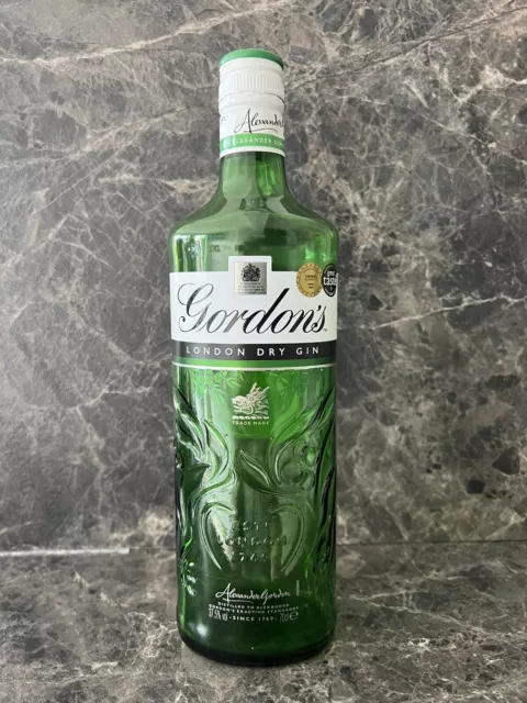 Empty Gordon’s London Dry Gin 70cl Bottle