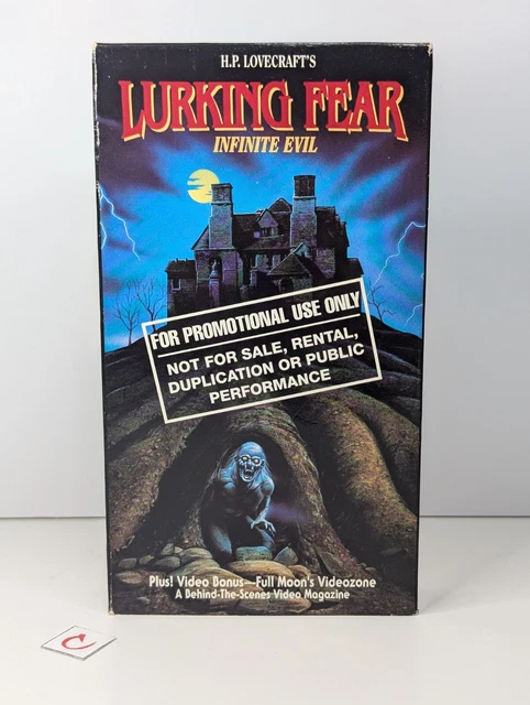H.P. LOVECRAFT'S LURKING Fear Infinite Evil (VHS, 1994) John Finch ...