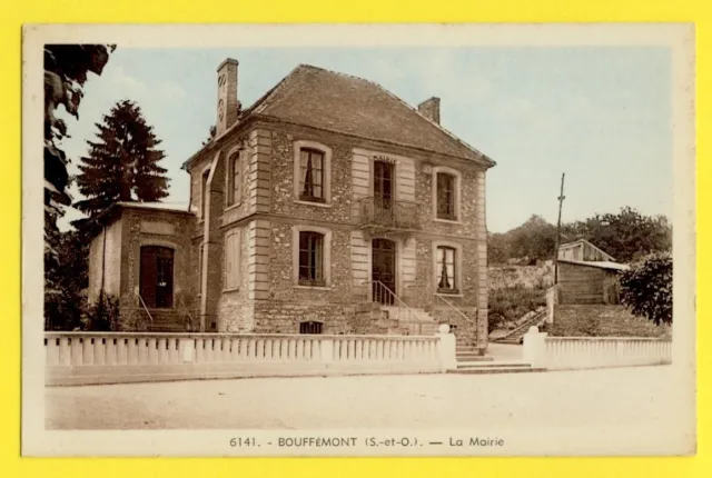 cpa 95 - BOUFFEMONT (Val d'Oise) La MAIRIE