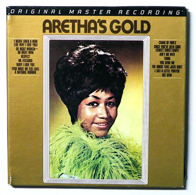 ARETHA FRANKLIN Aretha's Gold SACD Hybrid Super Audio CD MFSL Mobile Fidelity