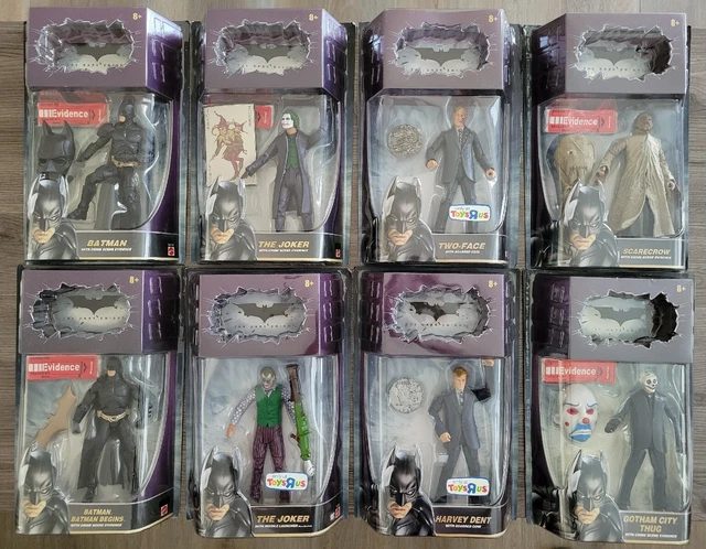 BATMAN Dark Knight Movie Masters Action Figure Lot 8 pieces 3 Toys R U Exclusive