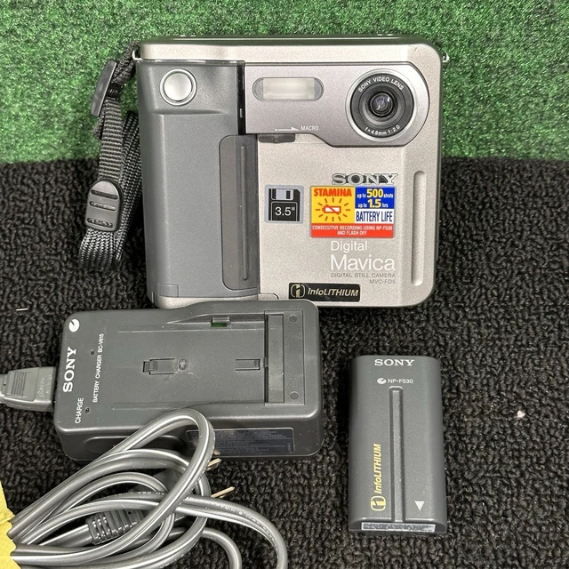 SONY MAVICA MVC-FD5 Floppy Disk 3.5” Digital Still Camera - w