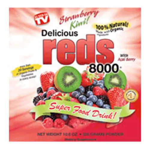 Delicious Rojos 8000 Fresa / Kiwi 313ml