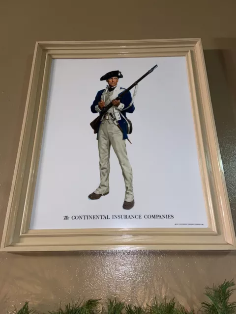 Continental Insurance Companies  "Continental Soldier 1781" Tom Lovell  Art 1962