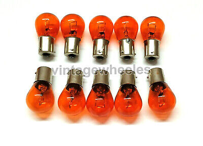 orange Lot de 20 boules Lampe de rechange pour piquet ampoule 12 V 