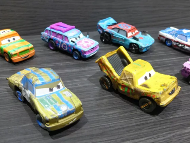 Cars Disney Pixar - Lot de Voitures Destruction Derby (Lot N) 3