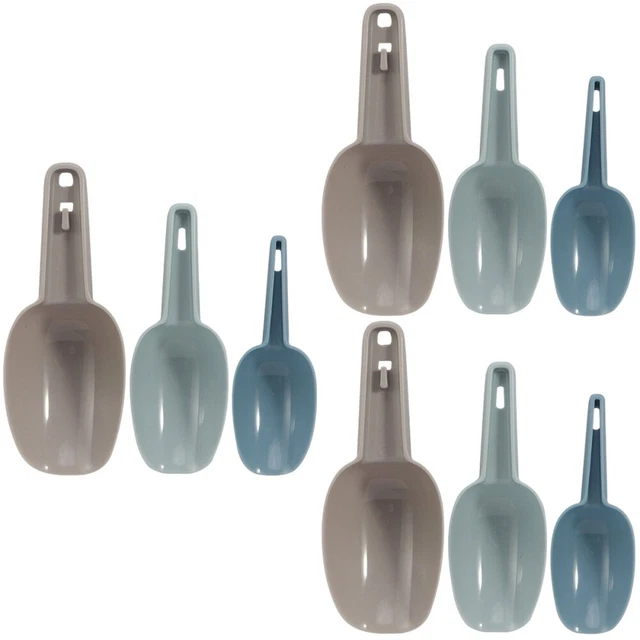 3 set Ice Ice Scooper Buffet Scoop Strumento di stoccaggio grano