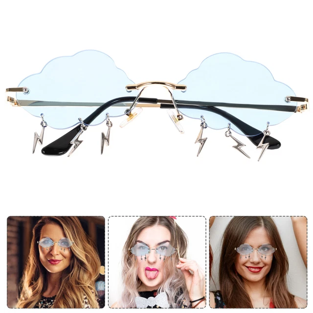 Lot De 8 Lunettes Marguerite – Accessoire Rétro En Plastique – Pour Enfants Et Adultes – Idéal Pour Fêtes, Photos Et Déguisements (17x14.5x9.5 Cm)