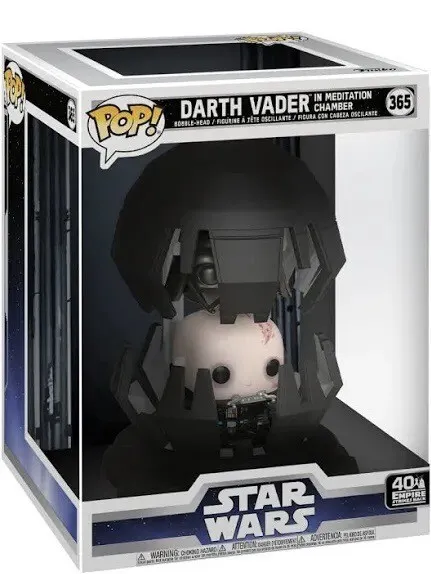 Figurine Funko Pop Deluxe Star Wars Darth Vader in Meditation Chamber