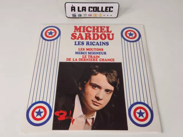 Michel Sardou Les Ricains - CD Single 4 Titres Barclay Vinyl Replica - NEUF