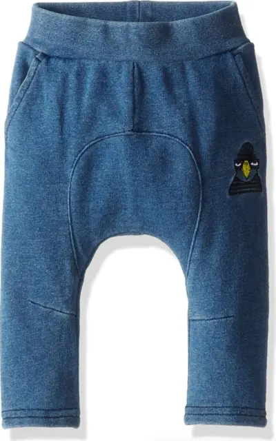 Little Marc Jacobs A5721 Blue Soft Denim Effect Terri Pants Baby Boys Size 6M