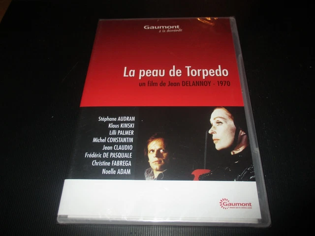DVD NEUF "LA PEAU DE TORPEDO" Stephane AUDRAN, Klaus KINSKI / Jean DELANNOY