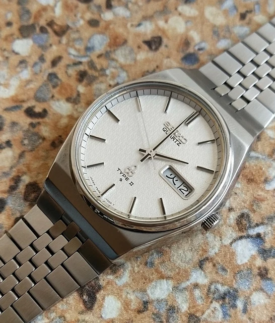 CADRAN TEXTURÉ KANJI vintage Seiko quartz type II (SQ) JDM 7546 7000  octobre 1977 EUR 102,75 - PicClick FR