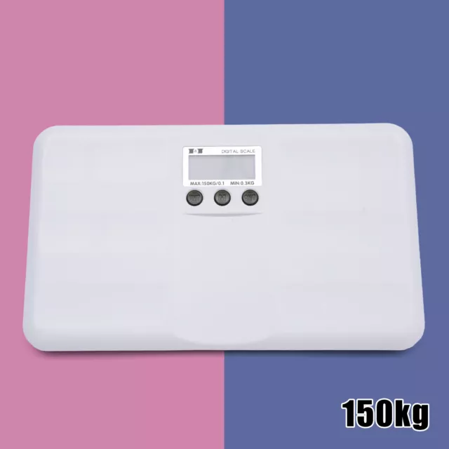 Electronic Digital Body Scale Animal Weight Pet Dog Cat Weighing Scale White