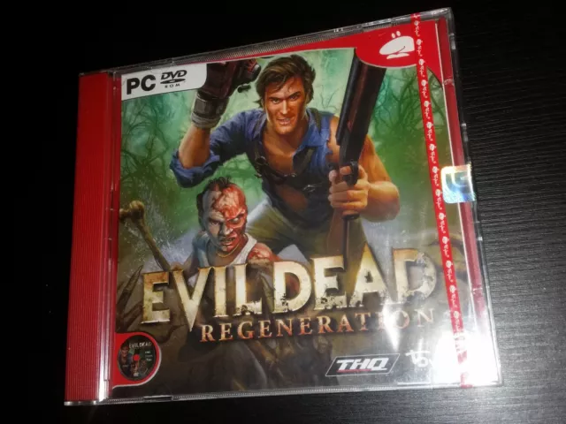 Evil Dead: Regeneration PC Computer Version THQ 4 Discs Near Mint  4005209068741