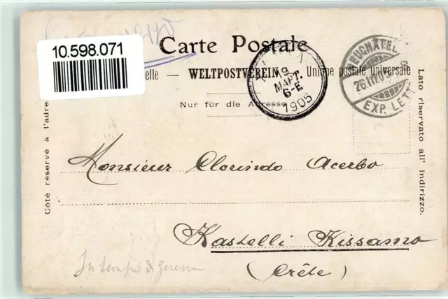 10598071 - Neuchâtel Emma Josehine Marius beim Musizieren Neuenburg Stadt 1905 2