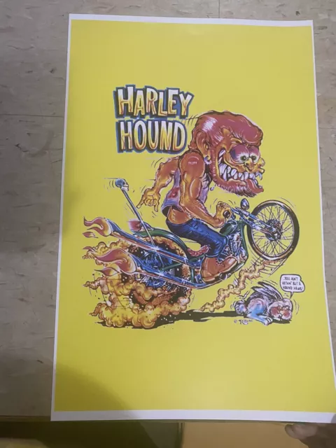 vintage harley davidson poster