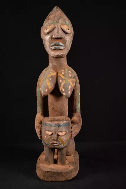 21911 Afrikanische Alte  Yoruba Figur / Figure Nigeria