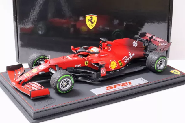 1:18 BBR F1 Ferrari SF21 C.Leclerc #16 Emilia Romagna Italie Gp 2021