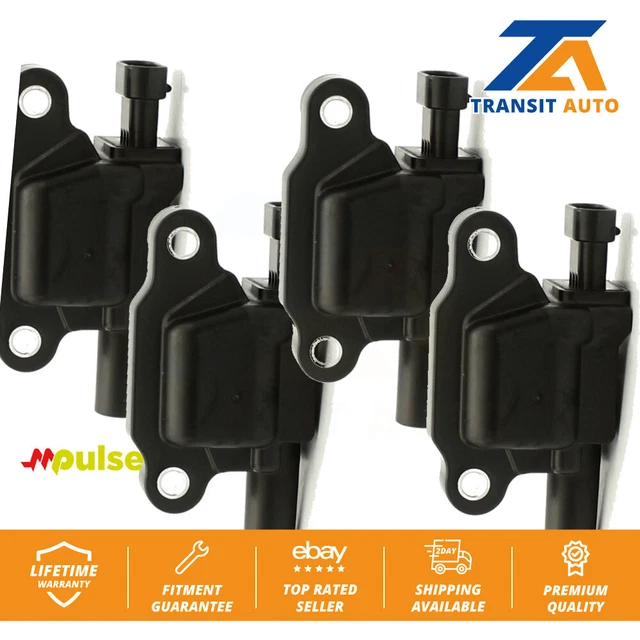 Mpulse Ignition Coil Kit For Chevrolet GMC Silverado 1500 2500 HD Impala Sierra