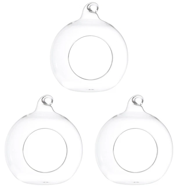 3 pcs Chinchilla Bett Glas Hamster Kleine Pet Hideout Hütte Hamster Hütten