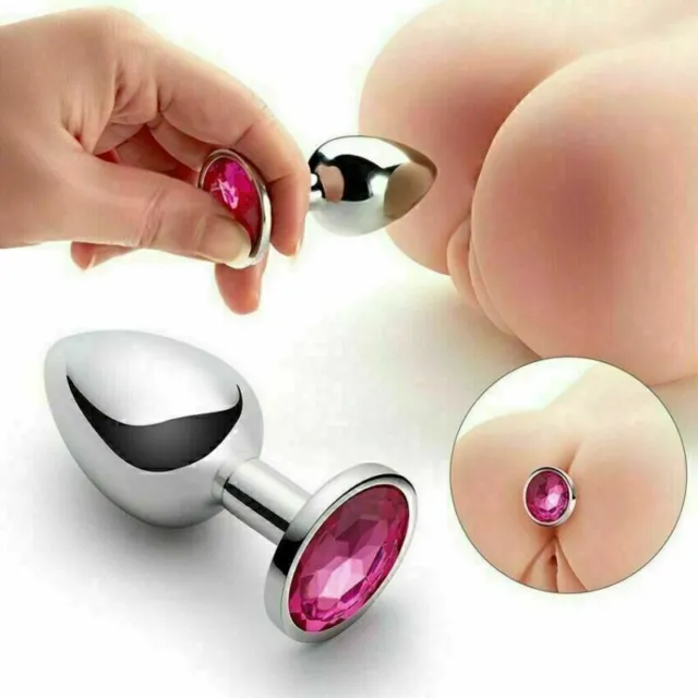 Butt-Metal-Plug-Stainless-Steel-Metal-Anal-Beads-Adult-Anal-woman-Toys