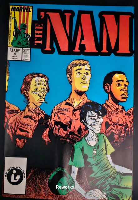 THE 'NAM Marvel Comics No. 9 "Pride Goeth" 1988 Doug Murray RAW