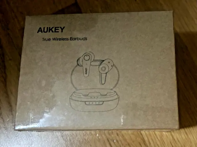 Aukey EP-N7 Geräuschunterdrückung Wireless Bluetooth Ohrhörer VERSAND AUS DE NEU