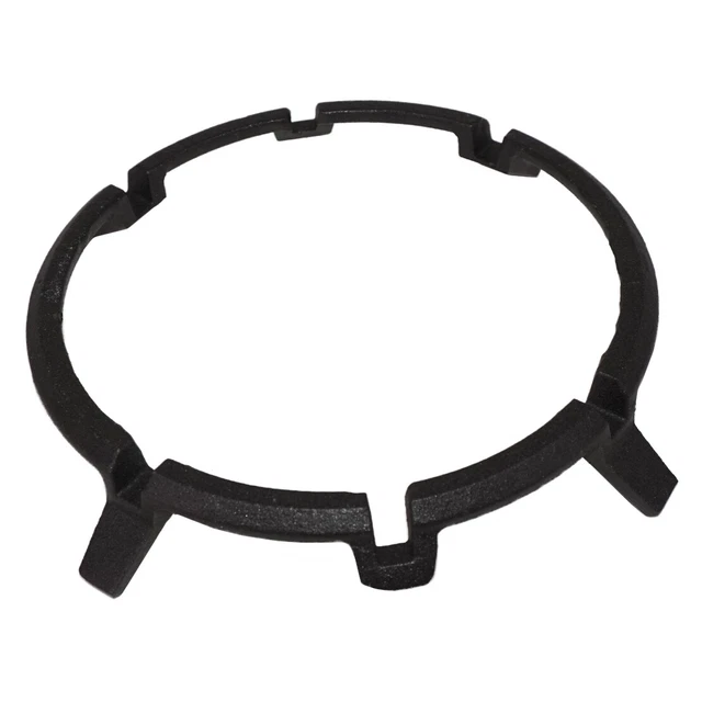 universel support casserole de wok en fonte pour brûleurs cuisinières à gaz noir