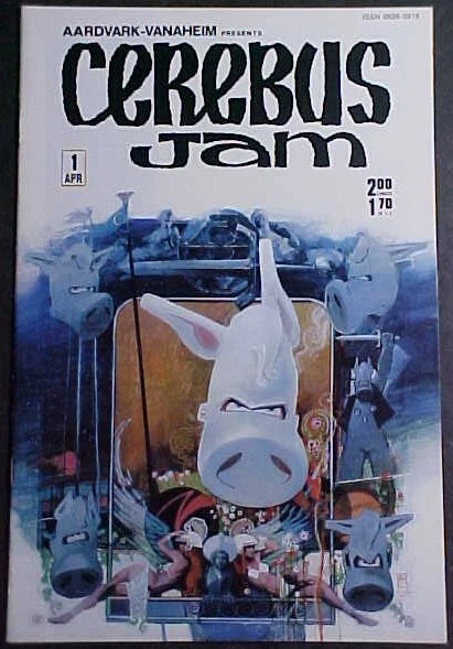 Cerebus Jam #1! Fn 1985 Aarvark-Vanaheim