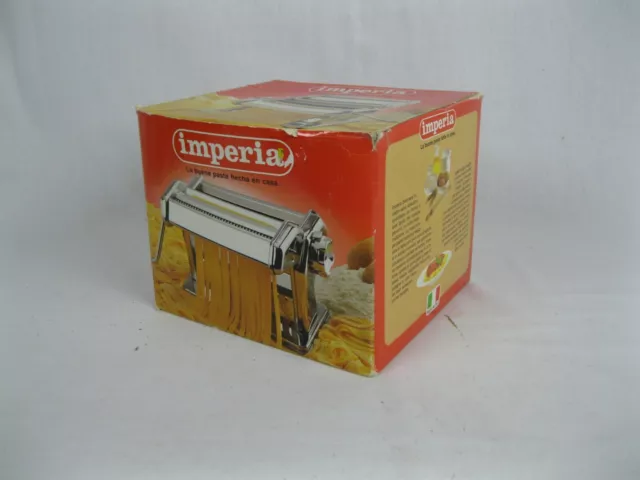 Imperia Pasta Maker Machine Heavy Duty Steel Tipo Lusso SP150 MADE IN ITALY