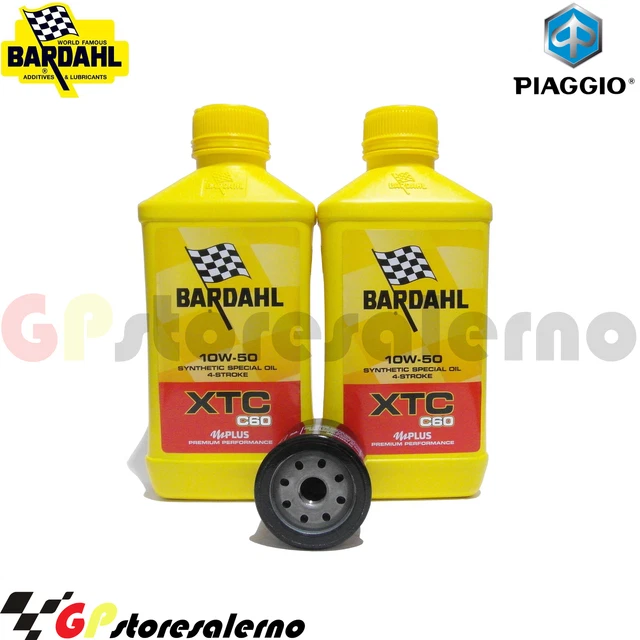 5 Litri BARDAHL XTC C60 15W-50 Olio Motore Moto Sintetico API SN / JASO MA-MA2 05BD59 - Foto 5